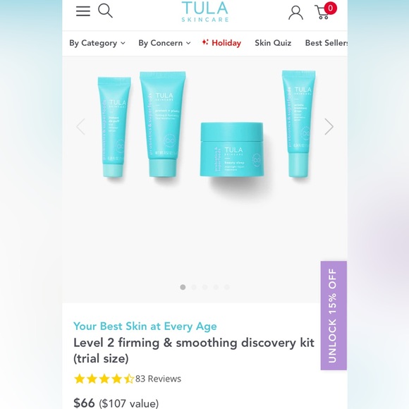 Tula Level 2 firming & smoothing discovery kits with bracelets (3 SETS) - Picture 5 of 5